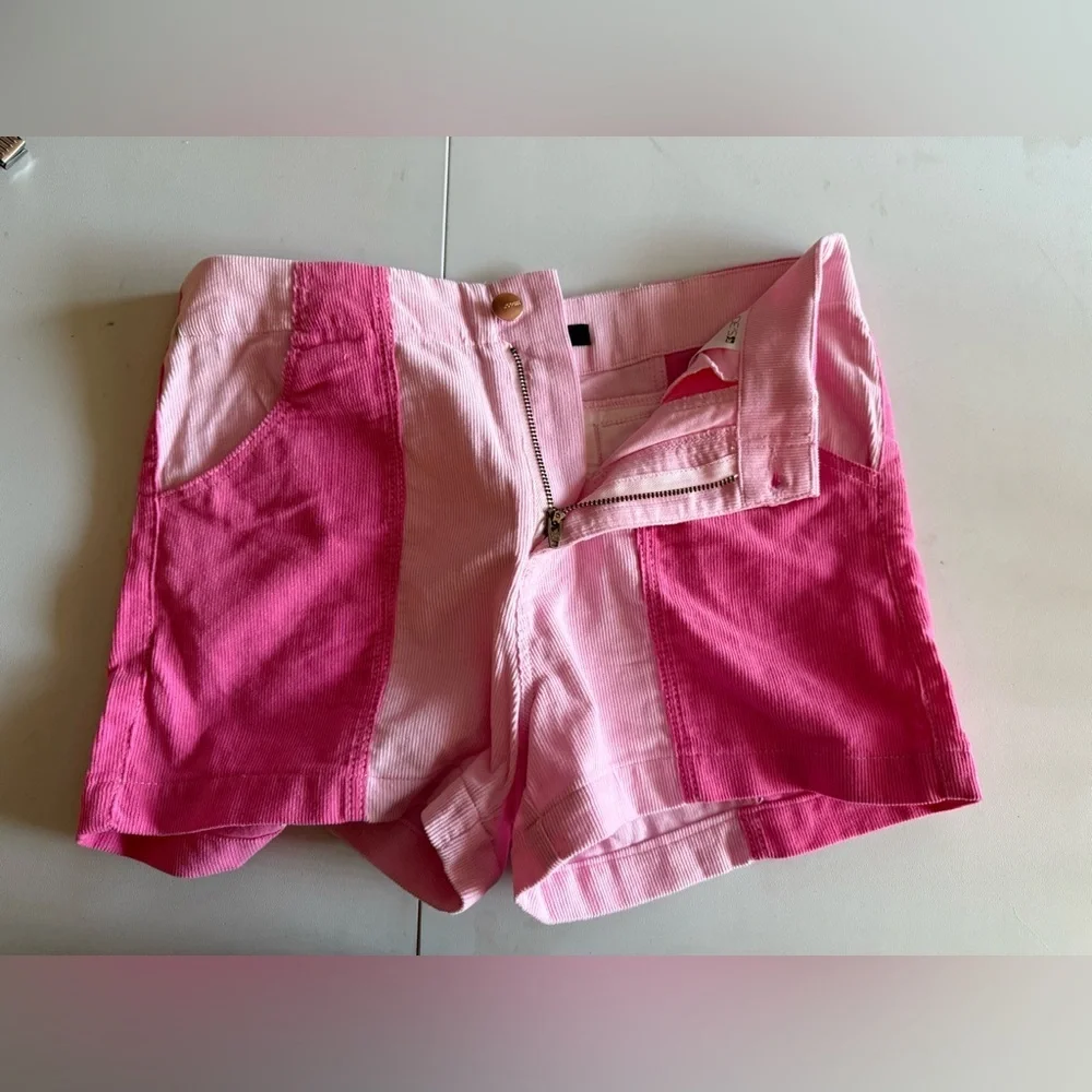 Girls' Joe's Jeans Avril 2-Tone High Rise Jean Shorts. Size 16 Girls .